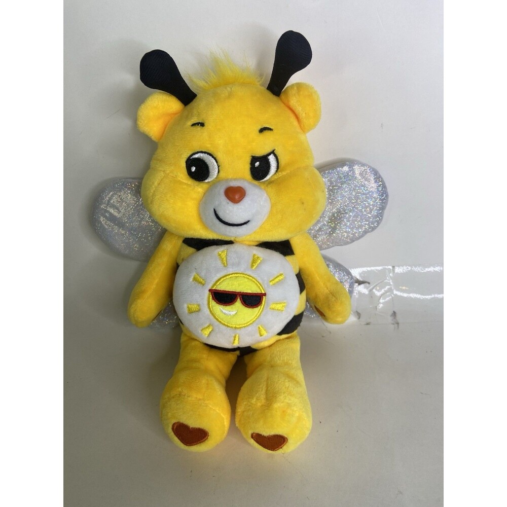 Care Bears Bee Sunshine Yellow Care Bear 2021 Plush Spring Theme